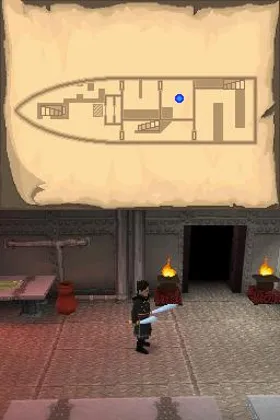 An M. Night Shyamalan Film - The Last Airbender (USA) (En,Fr) (NDSi Enhanced) screen shot game playing